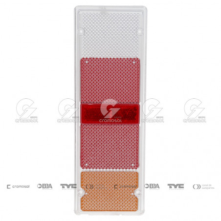 LENTE DE FARO TRASERO IND.ARG. 11733/5