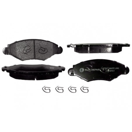 JUEGO DE PASTILLAS DE FRENO EUROREPAR 1635847280