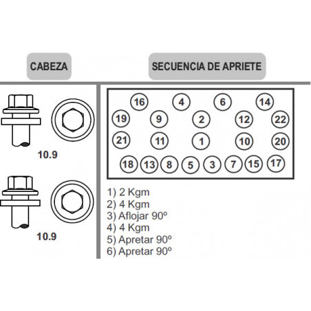 BULON DE TAPA DE CILINDROS RENO 09FI0019