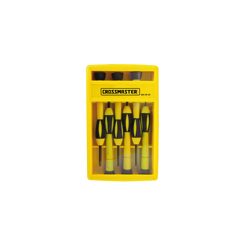 JUEGO DE DESTORNILLADORES CROSSMASTER 9940954