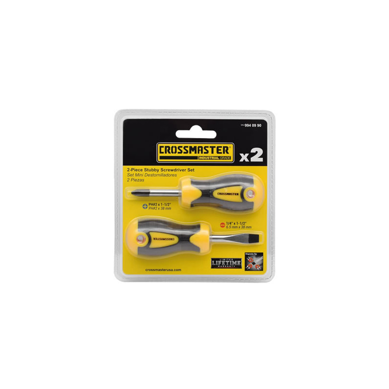 JUEGO DE DESTORNILLADORES CROSSMASTER 9940990