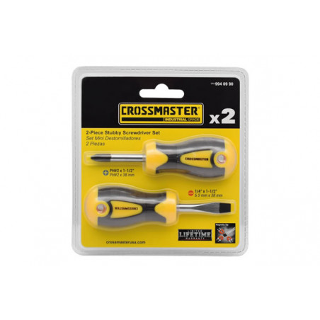 JUEGO DE DESTORNILLADORES CROSSMASTER 9940990