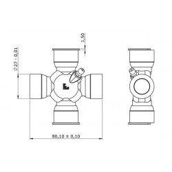 CRUCETA ETMA CR1166