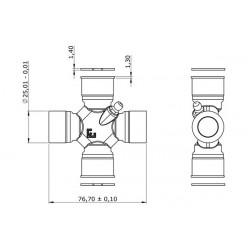 CRUCETA ETMA CR1169