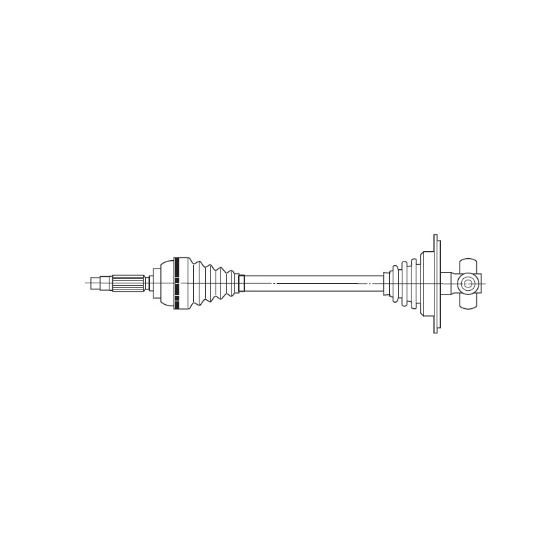 SEMIEJE DE TRANSMISION SKF VKJC 9625 A