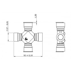 CRUCETA ETMA CR1049 LXV