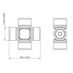 CRUCETA ETMA CR1054