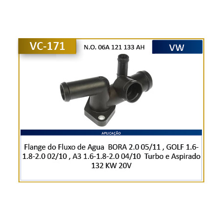 CONECTOR DE AGUA (VARIOS) CTC VC171