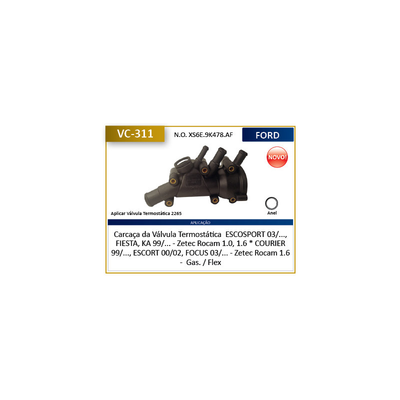 CONECTOR DE AGUA (VARIOS) CTC VC311