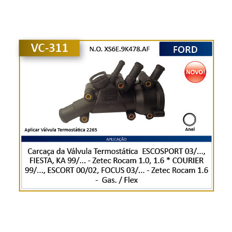 CONECTOR DE AGUA (VARIOS) CTC VC311