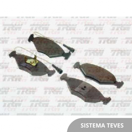 JUEGO DE PASTILLAS DE FRENO TRW RCPT00543