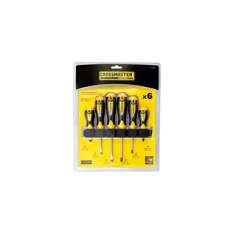 JUEGO DE DESTORNILLADORES CROSSMASTER 9940994