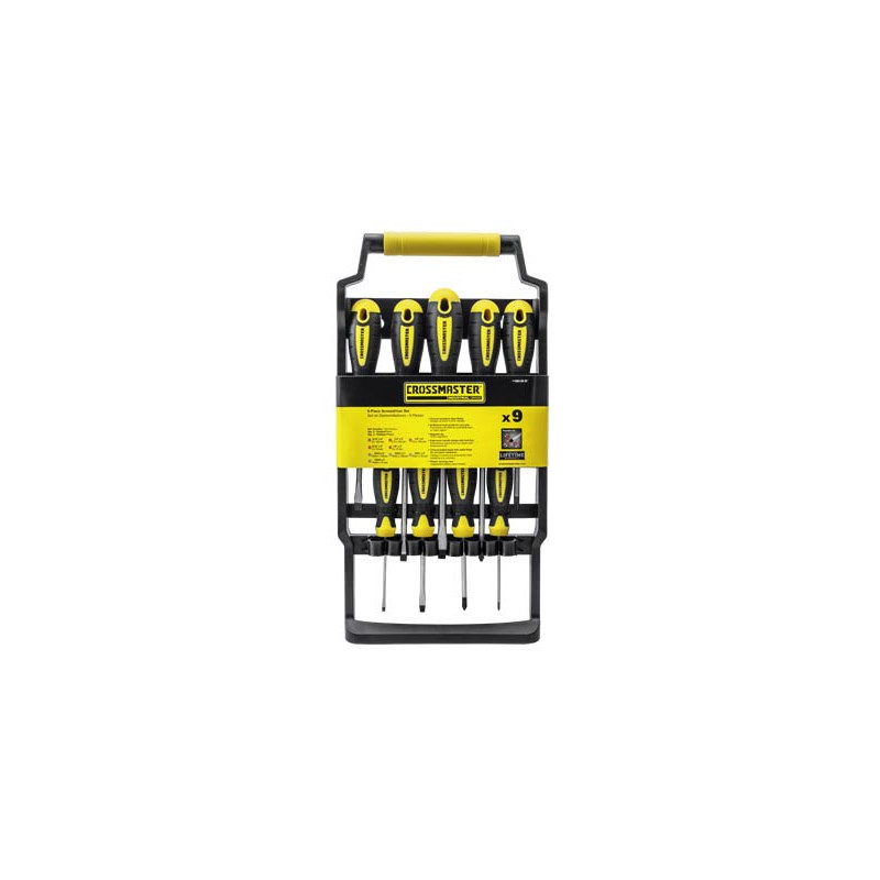 JUEGO DE DESTORNILLADORES CROSSMASTER 9940997