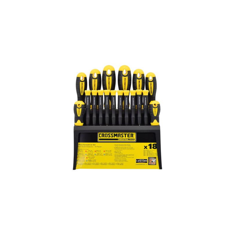 JUEGO DE DESTORNILLADORES CROSSMASTER 9940999