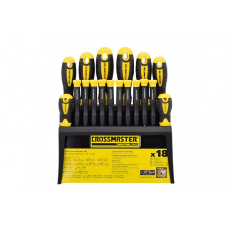 JUEGO DE DESTORNILLADORES CROSSMASTER 9940999