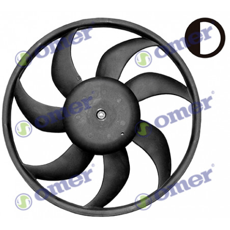 HELICE DE ELECTROVENTILADOR OMER 3250