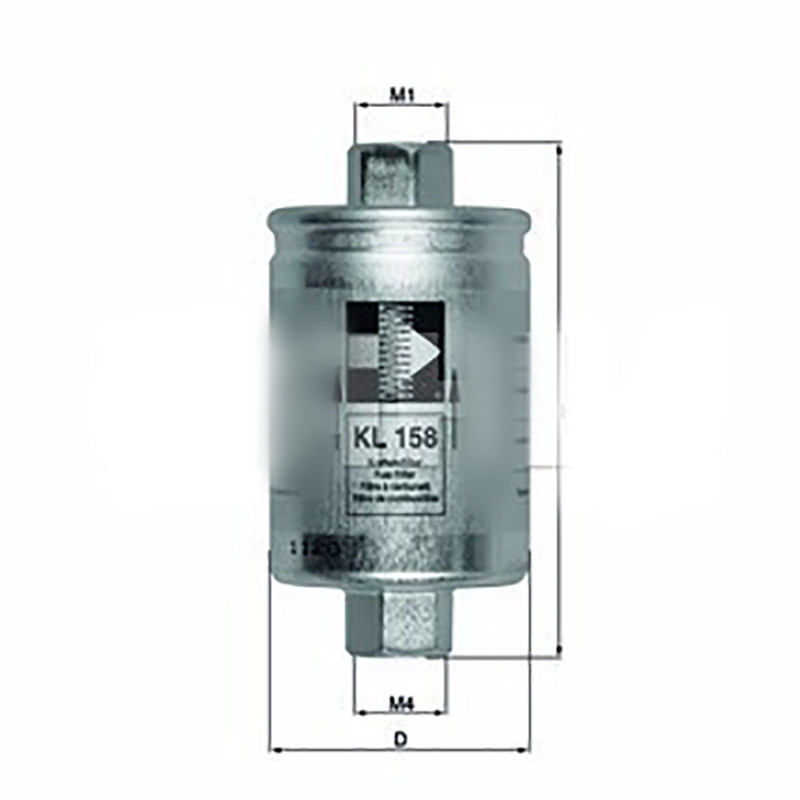 FILTRO DE COMBUSTIBLE (DIESEL) MAHLE KL 158
