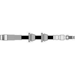 FLEXIBLE DE FRENO CTC 3138