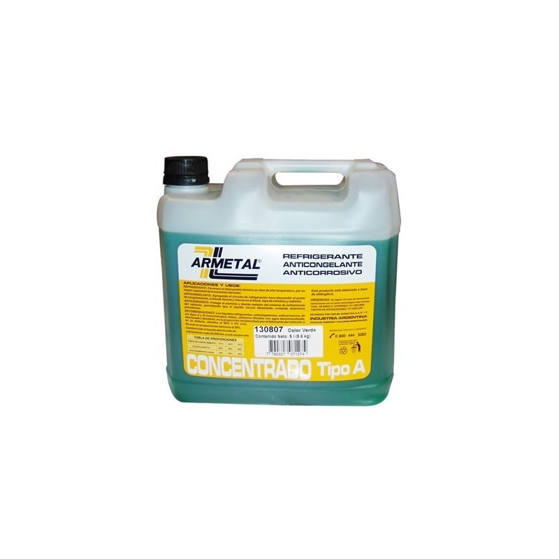 LIQUIDO REFRIGERANTE ARMETAL 130807