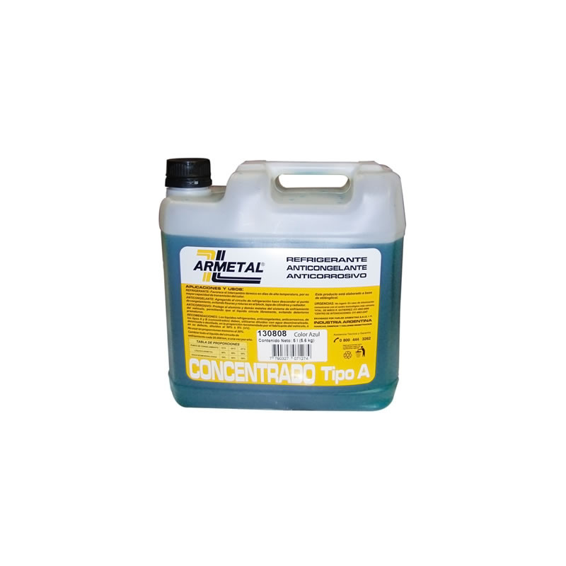 LIQUIDO REFRIGERANTE ARMETAL 130808
