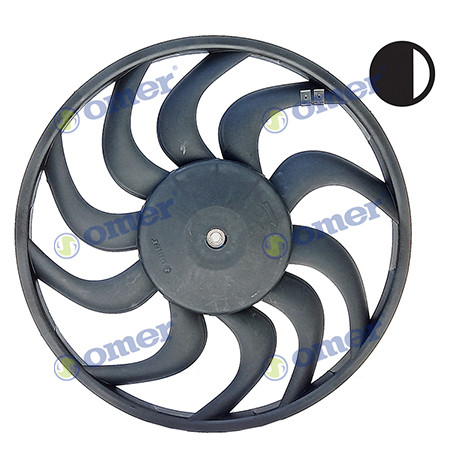 HELICE DE ELECTROVENTILADOR OMER 3258