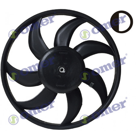 HELICE DE ELECTROVENTILADOR OMER 3260