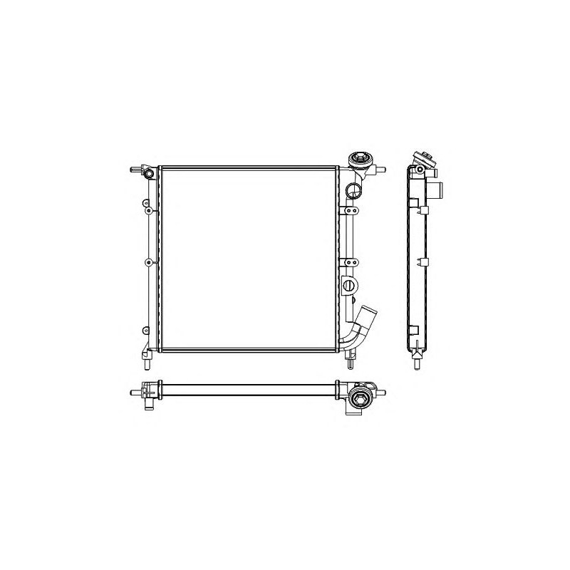 RADIADOR DE AGUA DENSO RA0230271R1