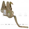 CERRADURA DE CAPOT IND.ARG. 1254/10