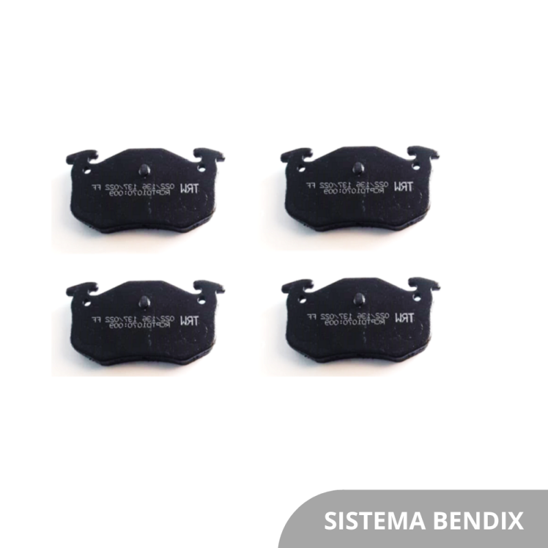 JUEGO DE PASTILLAS DE FRENO TRW RCPT01070