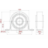 SOPORTE DE CARDAN CON RODAMIENTO SKF VKQA 88508 A