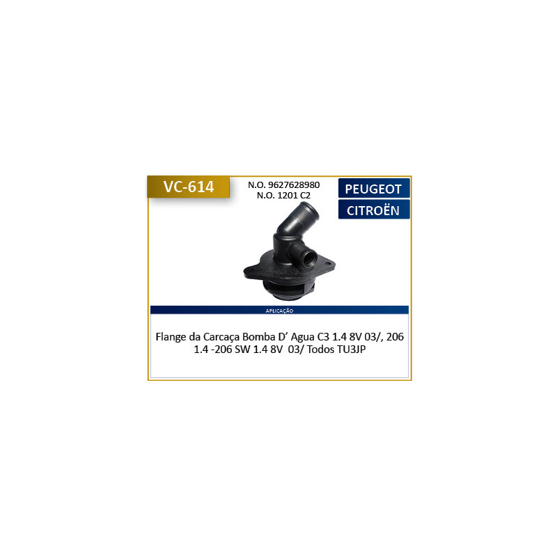 CONECTOR DE AGUA (VARIOS) CTC VC614