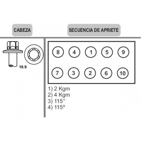 BULON DE TAPA DE CILINDROS RENO 09FO0269