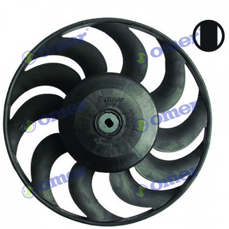 HELICE DE ELECTROVENTILADOR OMER 1822