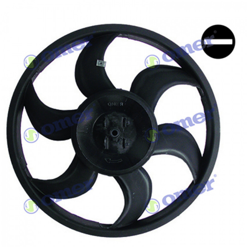 HELICE DE ELECTROVENTILADOR OMER 1824