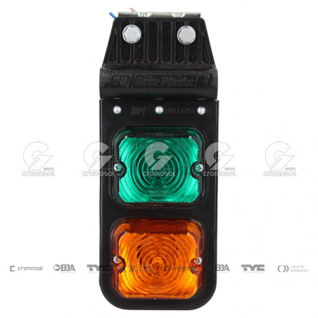 FARO DE LUZ DE GIRO (LATERAL) - GUARDABARRO A-PLASTIC 12952/V