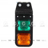 FARO DE LUZ DE GIRO (LATERAL) - GUARDABARRO A-PLASTIC 12952/V