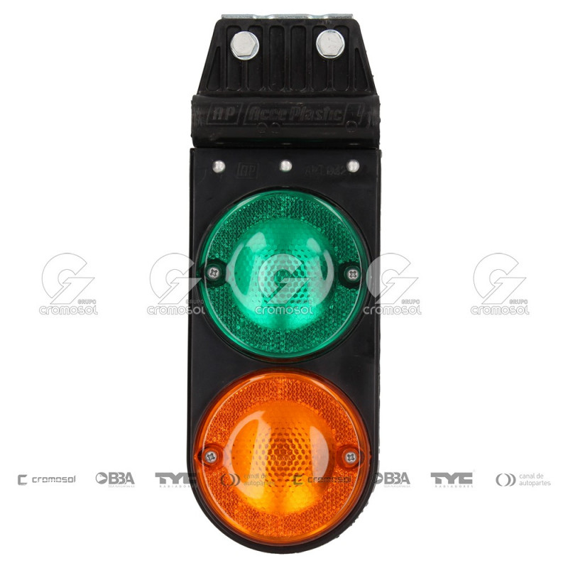 FARO DE LUZ DE GIRO (LATERAL) - GUARDABARRO A-PLASTIC 12964/V