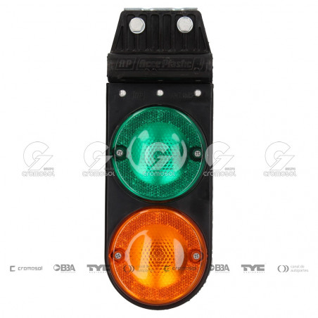FARO DE LUZ DE GIRO (LATERAL) - GUARDABARRO A-PLASTIC 12964/V