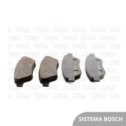 JUEGO DE PASTILLAS DE FRENO TRW RCPT07670