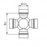CRUCETA SKF VKUA 4517 A