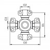 CRUCETA SKF VKUA 4566 A