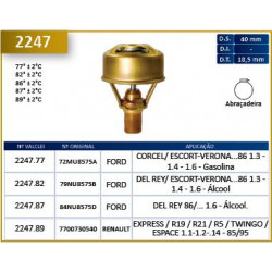 TERMOSTATO (SOLO) VALCLEI 2247.77