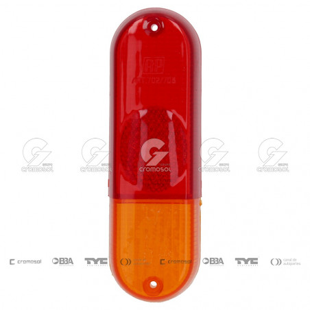 LENTE DE FARO TRASERO A-PLASTIC 13415