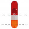 LENTE DE FARO TRASERO A-PLASTIC 13417