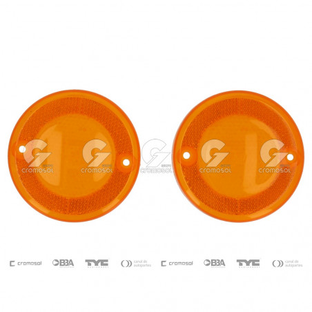 LENTE DE FARO DELANTERO A-PLASTIC 13418/A