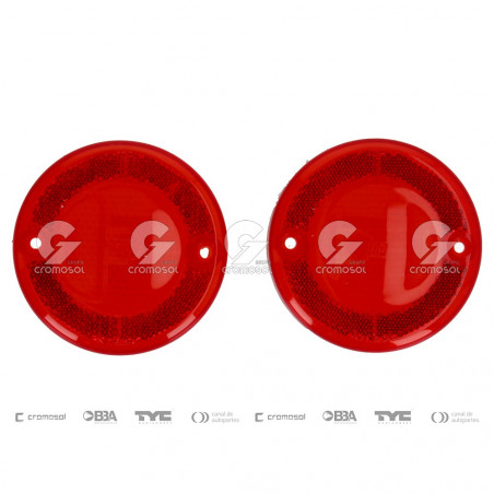 LENTE DE FARO DELANTERO A-PLASTIC 13418/R