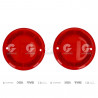 LENTE DE FARO DELANTERO A-PLASTIC 13418/R