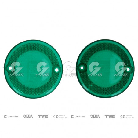 LENTE DE FARO DELANTERO A-PLASTIC 13418/V
