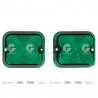LENTE DE FARO DELANTERO A-PLASTIC 13422/V