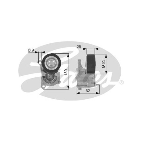TENSOR DE CORREA DE ACCESORIOS GATES T38206